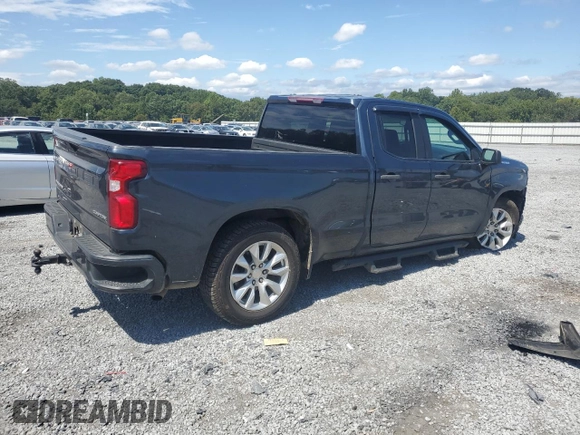 2020 Chevrolet Silverado 1500 Custom with VIN 1GCRWBEK9LZ339027, listed as a Copart auction lot 70393854 with 97,802 mi miles and Salvage Title. Bid and sale history available at carsss.com. Image 3.