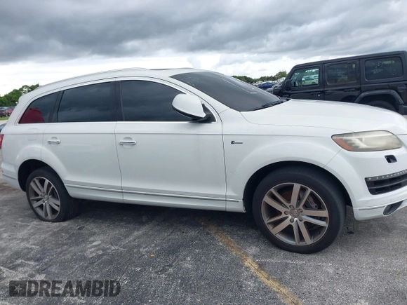 2014 Audi Q7 Premium Plus with VIN WA1LGAFE2ED018513, listed as a IAAI auction lot 42815204 with 121,094 mi miles and . Bid and sale history available at DreamBid. Image 12.