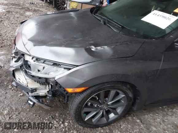 2019 Honda Civic Sedan EX with VIN JHMFC1F32KX011485, listed as a IAAI auction lot 41459026 with 98,007 mi miles. Bid and sale history available at carsss.com. Image 6.