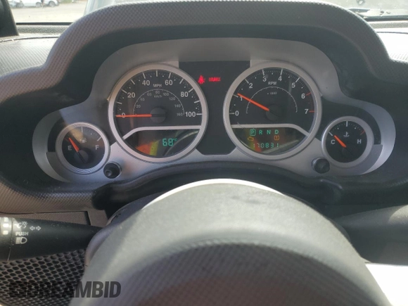 2008 Jeep Wrangler Unlimited Sahara with VIN 1J4GB59108L653823, listed as a Copart auction lot 56324635 with 170,831 mi miles and Clean title. Bid and sale history available at DreamBid. Image 9.