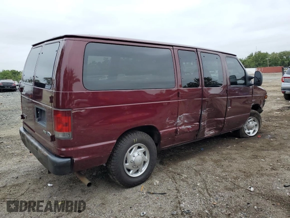 2008 Ford Econoline Passenger XL with VIN 1FMNE11W28DB28420, listed as a Copart auction lot 69724594 with 481,294 mi miles and Salvage Title. Bid and sale history available at DreamBid. Image 3.