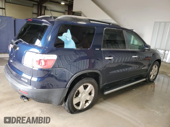 2007 GMC Acadia SLT with VIN 1GKEV33727J120148, listed as a Copart auction lot 47655195 with 158,937 mi miles and Clean Title. Bid and sale history available at carsss.com. Image 3.