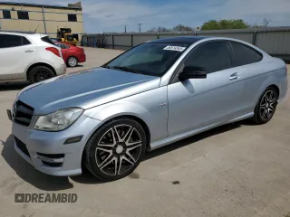 2013 Mercedes-Benz C 250 with VIN WDDGJ4HB9DG030562, listed as a Copart auction lot 50614545 with 144,955 mi miles and Salvage Title. Bid and sale history available at DreamBid. Image 1.
