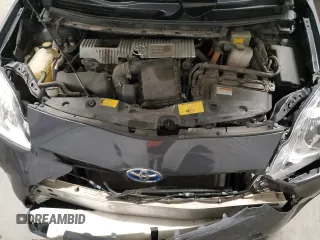 2014 Toyota Prius Four with VIN JTDKN3DU5E1747880, listed as a Copart auction lot 48111165 with Not Provided miles and Salvage Title. Bid and sale history available at DreamBid. Image 12.