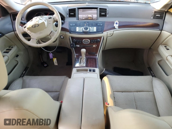 2009 Infiniti M with VIN JNKCY01E69M801908, listed as a Copart auction lot 88207735 with 90,163 mi miles and Salvage Title. Bid and sale history available at DreamBid. Image 8.