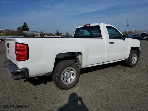 2018 Chevrolet Silverado 1500 Work Truck with VIN 1GCNCNEC6JZ906616, listed as a Copart auction lot 84467004 with 167,049 mi miles and Salvage Title. Bid and sale history available at carsss.com. Image 3.