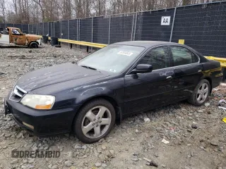 2003 Acura TL Type S with VIN 19UUA56863A017216, listed as a Copart auction lot 46804045 with 207,769 mi miles and Salvage Title. Bid and sale history available at carsss.com. Image 1.