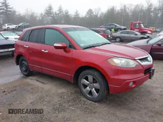 2007 Acura RDX Tech Pkg with VIN 5J8TB185X7A013356, listed as a IAAI auction lot 41840956 with 232,418 mi miles. Bid and sale history available at carsss.com. Image 1.