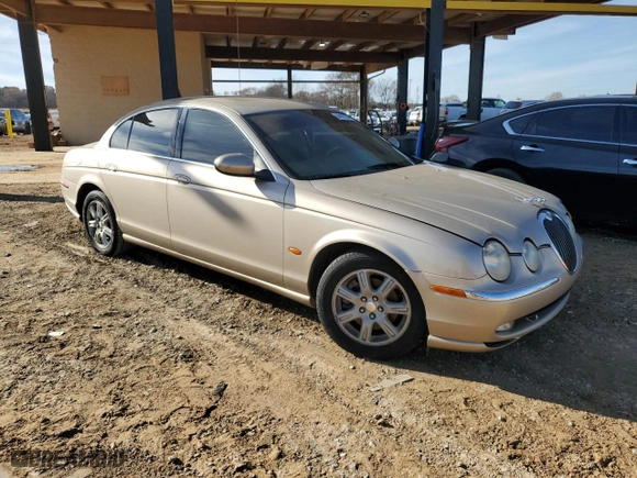 2003 Jaguar S-Type with VIN SAJEA01T73FM93237, listed as a Copart auction lot 84802204 with NaN miles and Salvage Title. Bid and sale history available at carsss.com. Image 4.