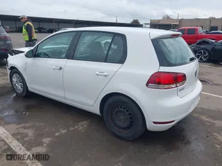 2010 Volkswagen Golf with VIN WVWDB7AJ5AW092782, listed as a IAAI auction lot 41916632 with 137,207 mi miles. Bid and sale history available at carsss.com. Image 3.