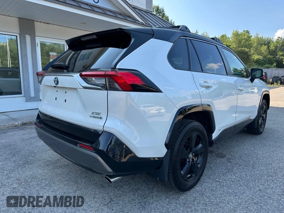 2019 Toyota RAV4 Hybrid XSE with VIN JTMEWRFV5KJ004893, listed as a Copart auction lot 65469735 with 168,511 mi miles and Clean title. Bid and sale history available at DreamBid. Image 4.