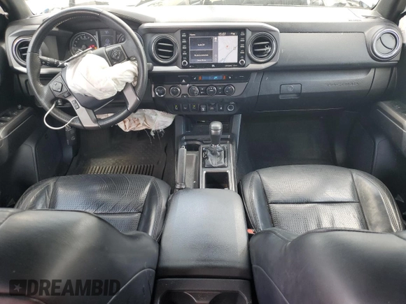 2020 Toyota Tacoma SR5 with VIN 3TMCZ5AN6LM353435, listed as a Copart auction lot 63578695 with 110,802 mi miles and Salvage title. Bid and sale history available at DreamBid. Image 8.