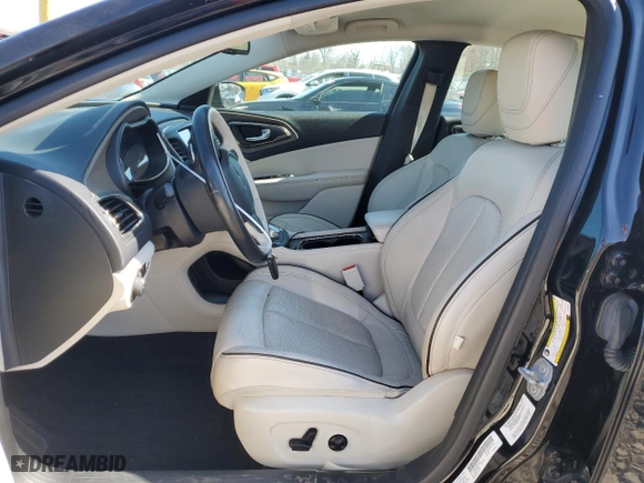 2015 Chrysler 200 C with VIN 1C3CCCEG8FN522564, listed as a Copart auction lot 51076565 with 69,510 mi miles and Salvage Title. Bid and sale history available at carsss.com. Image 7.