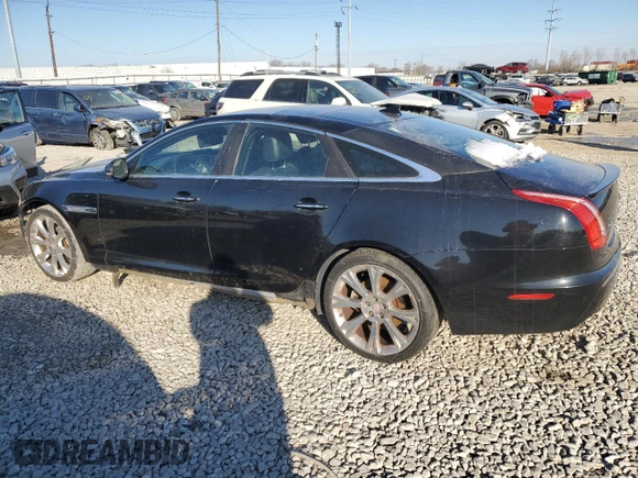 2015 Jaguar XJ with VIN SAJWA1CZ8F8V85381, listed as a Copart auction lot 42592495 with 161,938 mi miles and Salvage title. Bid and sale history available at DreamBid. Image 2.