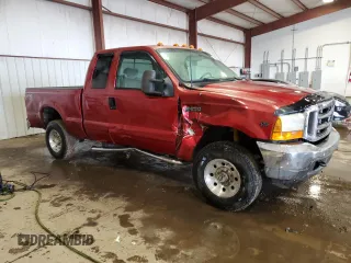 2001 Ford Super Duty F-250 XL with VIN 1FTNX21S91EC17659, listed as a Copart auction lot 44620895 with 167,989 mi miles and Salvage Title. Bid and sale history available at carsss.com. Image 4.