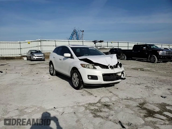 2007 Mazda CX-7 Touring with VIN JM3ER293170125546, listed as a Copart auction lot 84879244 with 160,664 mi miles and Salvage Title. Bid and sale history available at carsss.com. Image 12.