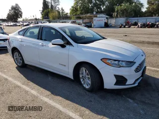 2019 Ford Fusion Hybrid SE with VIN 3FA6P0LU2KR134571, listed as a Copart auction lot 47158143 with 44,674 mi miles. Bid and sale history available at carsss.com. Image 4.
