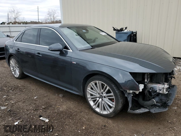2017 Audi A4 Prestige with VIN WAUFNAF42HN037462, listed as a Copart auction lot 88116335 with 87,725 mi miles and Salvage Title. Bid and sale history available at carsss.com. Image 4.