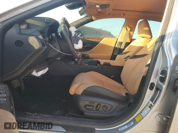 2022 Lexus ES with VIN 58AFZ1B14NU136244, listed as a Copart auction lot 76293464 with 6,279 mi miles and Salvage Title. Bid and sale history available at carsss.com. Image 7.