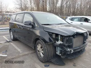2016 Kia Sedona with VIN KNDMB5C18G6148093, listed as a IAAI auction lot 41657380 with 134,352 mi miles and . Bid and sale history available at DreamBid. Image 1.