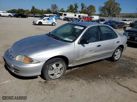 2002 Chevrolet Cavalier LS with VIN 1G1JF524627193760, listed as a Copart auction lot 72343074 with 0 mi miles and Salvage Title. Bid and sale history available at carsss.com. Image 1.