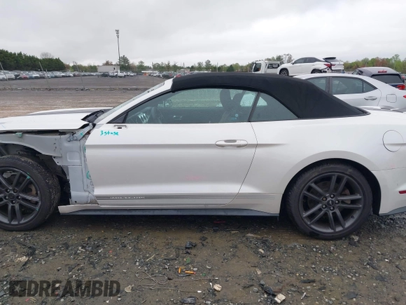 2017 Ford Mustang EcoBoost Premium with VIN 1FATP8UH7H5301411, listed as a IAAI auction lot 41971140 with 55,176 mi miles and . Bid and sale history available at carsss.com. Image 15.
