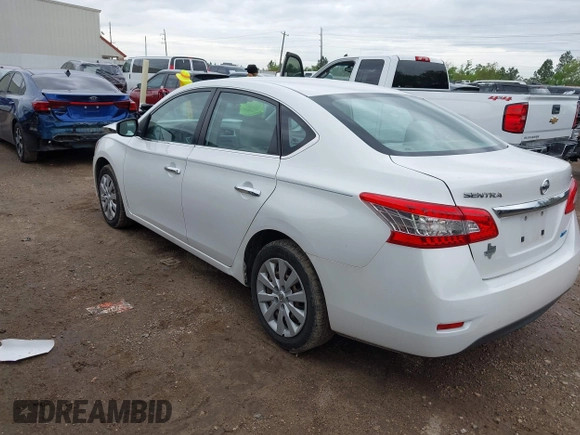 2013 Nissan Sentra S with VIN 3N1AB7AP9DL746946, listed as a IAAI auction lot 41897708 with 174,779 mi miles and . Bid and sale history available at DreamBid. Image 3.