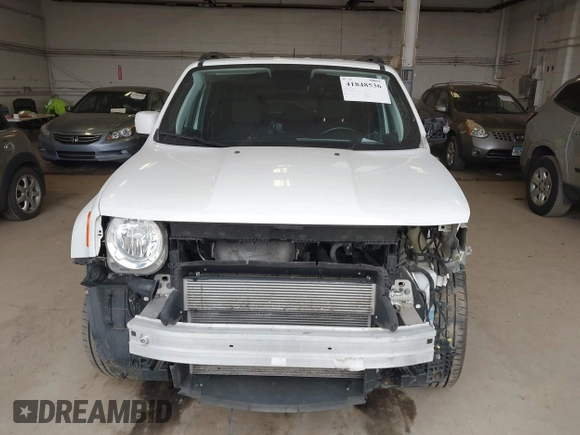 2018 Jeep Renegade Latitude with VIN ZACCJBBB9JPH50996, listed as a IAAI auction lot 41848536 with 103,548 mi miles and . Bid and sale history available at DreamBid. Image 12.