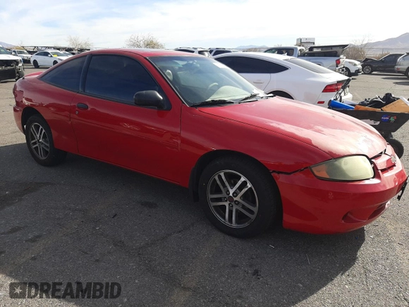 2004 Chevrolet Cavalier with VIN 1G1JC12F547241318, listed as a Copart auction lot 81311124 with 0 mi miles and Salvage Title. Bid and sale history available at carsss.com. Image 4.