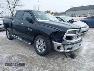 2018 Ram 1500 Big Horn with VIN 3C6RR7LG2JG241027, listed as a IAAI auction lot 41630118 with 103,033 mi miles. Bid and sale history available at carsss.com. Image 1.
