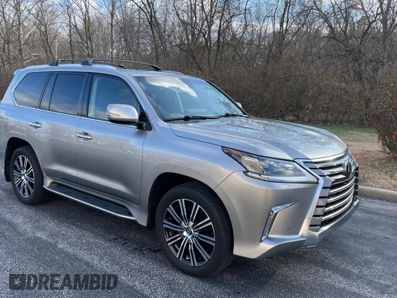 2020 Lexus LX 570 with VIN JTJDY7AX7L4332820, listed as a Copart auction lot 85960234 with 102,384 mi miles and Clean title. Bid and sale history available at DreamBid. Image 1.