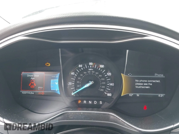 2015 Ford Fusion SE with VIN 3FA6P0HD0FR305803, listed as a IAAI auction lot 42187326 with 103,774 mi miles and . Bid and sale history available at DreamBid. Image 7.
