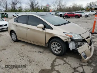 2010 Toyota Prius Four with VIN JTDKN3DU1A1017314, listed as a Copart auction lot 52256495 with 217,711 mi miles and Clean Title. Bid and sale history available at DreamBid. Image 4.