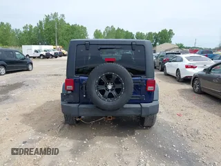 2013 Jeep Wrangler Sport with VIN 1C4AJWAG2DL505655, listed as a IAAI auction lot 42557213 with 185,502 mi miles and . Bid and sale history available at DreamBid. Image 16.