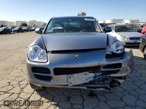 2005 Porsche Cayenne S with VIN WP1AB29P95LA62169, listed as a Copart auction lot 42992215 with 291,368 mi miles and Salvage Title. Bid and sale history available at carsss.com. Image 5.