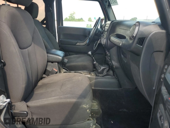 2017 Jeep Wrangler Sport with VIN 1C4AJWAG9HL721332, listed as a Copart auction lot 63459185 with 143,608 mi miles and Salvage title. Bid and sale history available at DreamBid. Image 10.