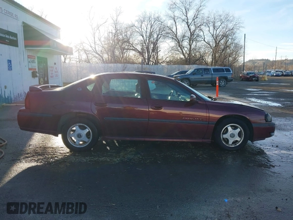 2000 Chevrolet Impala LS z VIN 2G1WH55K2Y9362366, wystawiony jako IAAI lot #41151201 z przebiegiem 191 591 mil mil oraz . Historia ofert i sprzedaży dostępna na DreamBid. Obrazek 14.