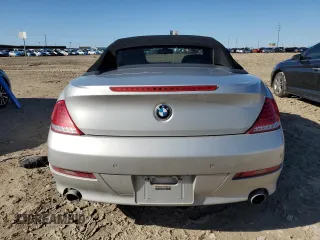 2008 BMW 6 Series 650i with VIN WBAEB53538CX62587, listed as a Copart auction lot 84802284 with 83,838 mi miles and Clean Title. Bid and sale history available at carsss.com. Image 6.