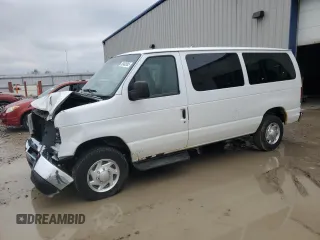 2012 Ford Econoline Passenger XL z VIN 1FBNE3BL1CDA99879, wystawiony jako Copart lot #53492685 z przebiegiem 126 608 mil mil oraz Czysty tytuł • Clean title. Historia ofert i sprzedaży dostępna na DreamBid. Obrazek 1.