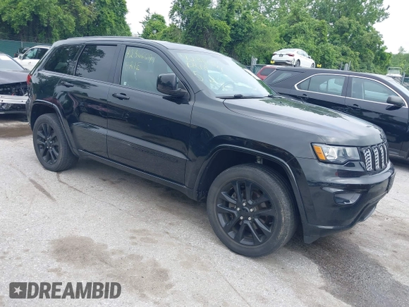 2020 Jeep Grand Cherokee Laredo E with VIN 1C4RJFAG9LC335473, listed as a IAAI auction lot 42366691 with 95,805 mi miles and . Bid and sale history available at DreamBid. Image 1.