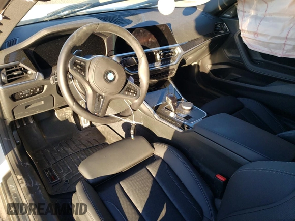 2022 BMW 2 Series 230i with VIN 3MW23CM00N8C47959, listed as a Copart auction lot 38638673 with 0 mi miles. Bid and sale history available at carsss.com. Image 8.