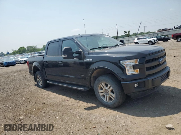 2015 Ford F-150 XLT with VIN 1FTEW1EG4FFA60210, listed as a Copart auction lot 59752825 with 323,475 mi miles and Salvage title. Bid and sale history available at DreamBid. Image 4.