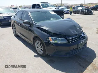 2015 Volkswagen Jetta SE with VIN 3VWD17AJ8FM418758, listed as a IAAI auction lot 42449833 with 146,618 mi miles and . Bid and sale history available at DreamBid. Image 1.