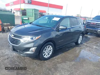 2019 Chevrolet Equinox LT with VIN 2GNAXKEV5K6142393, listed as a IAAI auction lot 41347355 with 104,623 mi miles and . Bid and sale history available at carsss.com. Image 2.