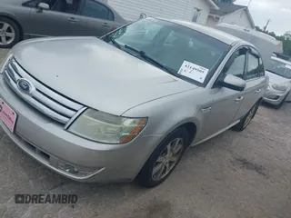 2008 Ford Taurus SEL with VIN 1FAHP24W48G125035, listed as a IAAI auction lot 42149505 with 201,502 mi miles. Bid and sale history available at carsss.com. Image 2.