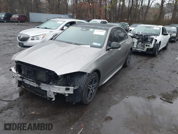 2023 Mercedes-Benz C 300 with VIN W1KAF4HB9PR103705, listed as a IAAI auction lot 41920893 with 47,467 mi miles and . Bid and sale history available at DreamBid. Image 2.