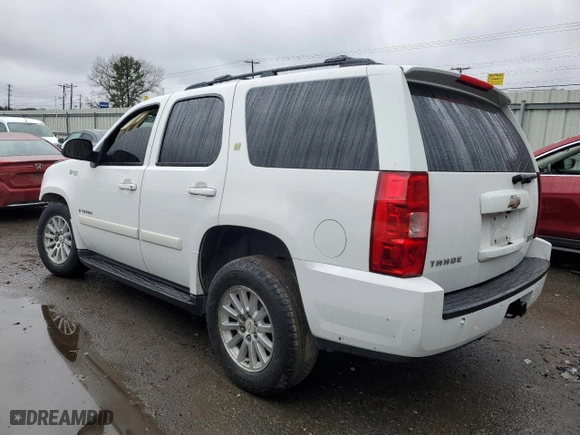 2008 Chevrolet Tahoe Hybrid with VIN 1GNFC13598R171424, listed as a Copart auction lot 87730475 with NaN miles and Salvage Title. Bid and sale history available at carsss.com. Image 2.