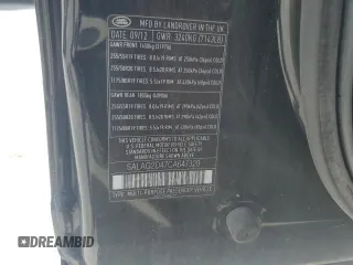 2012 Land Rover LR4 HSE with VIN SALAG2D47CA647320, listed as a Copart auction lot 62422575 with 46,463 mi miles and Clean title. Bid and sale history available at DreamBid. Image 13.