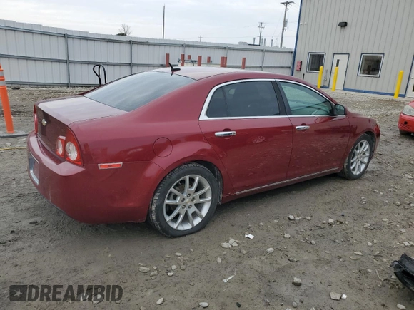 2011 Chevrolet Malibu LTZ with VIN 1G1ZE5E16BF241741, listed as a Copart auction lot 51133865 with 159,778 mi miles and Non Repairable. Bid and sale history available at DreamBid. Image 3.