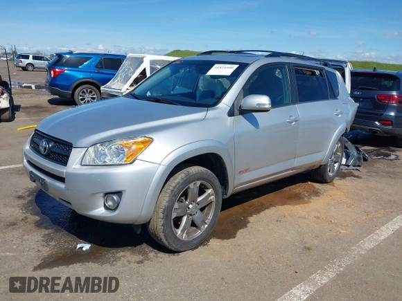 2010 Toyota RAV4 Sport with VIN JTMRK4DV9A5085407, listed as a IAAI auction lot 41824500 with 227,162 mi miles and . Bid and sale history available at DreamBid. Image 18.